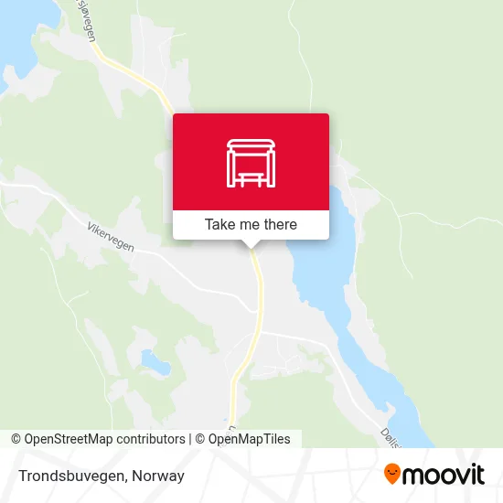 Trondsbuvegen map