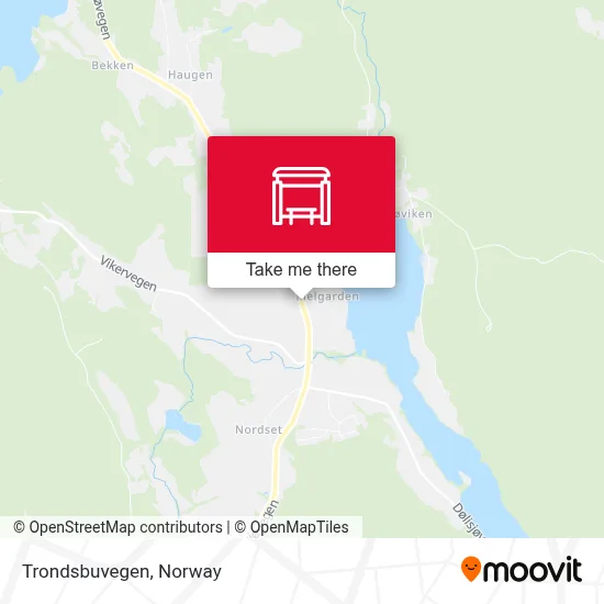 Trondsbuvegen map