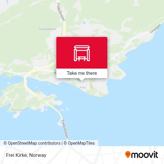 Frei Kirke map