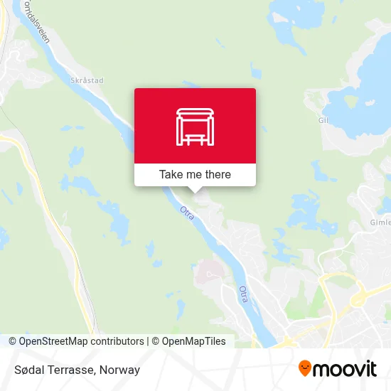 Sødal Terrasse map