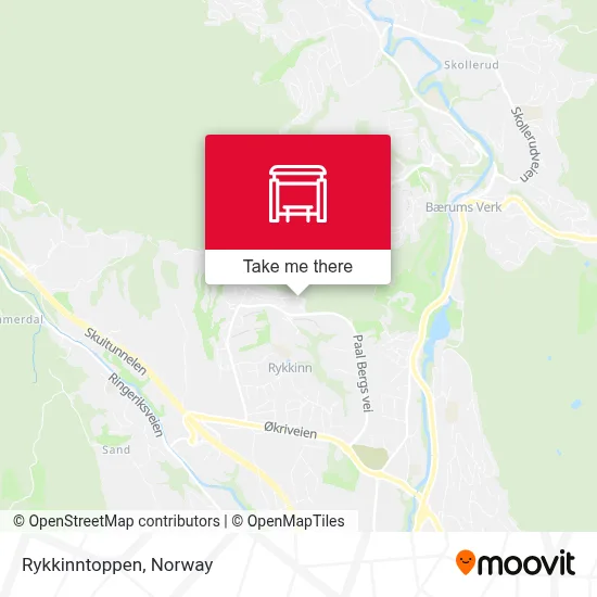 Rykkinntoppen map