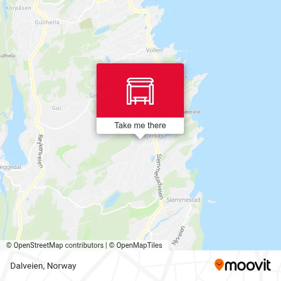 Dalveien map