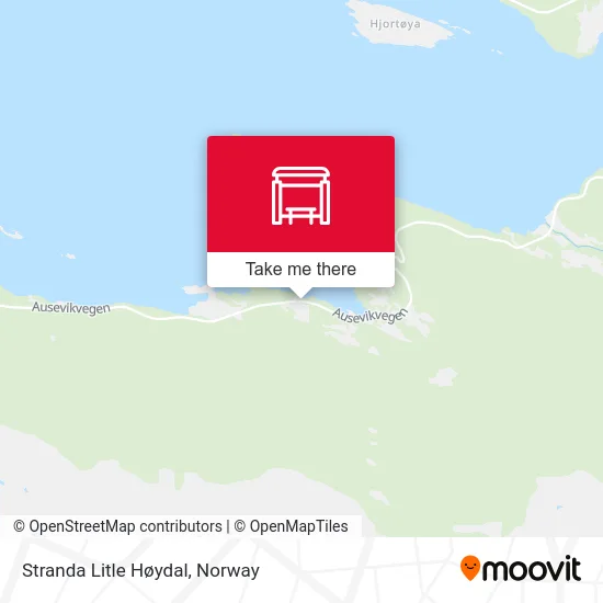 Stranda Litle Høydal map