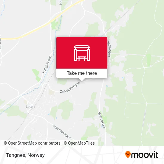 Tangnes map