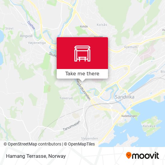 Hamang Terrasse map