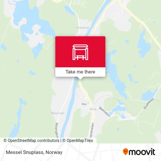 Messel Snuplass map