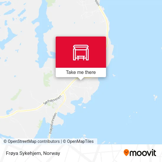 Frøya Sykehjem map