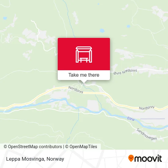 Leppa Mosvinga map