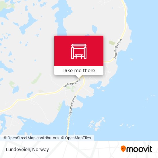 Lundeveien map