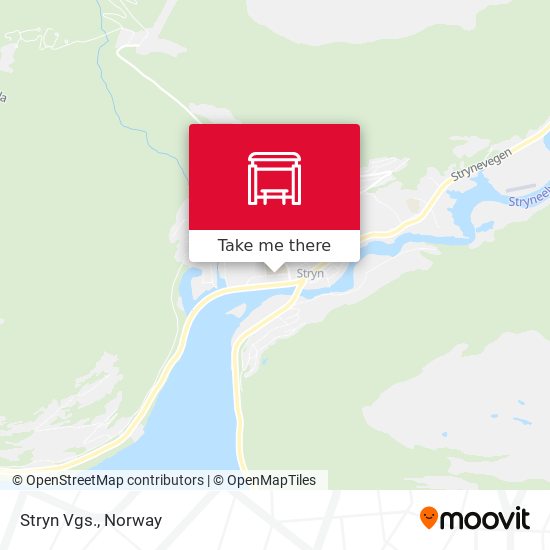 Stryn Vgs. map