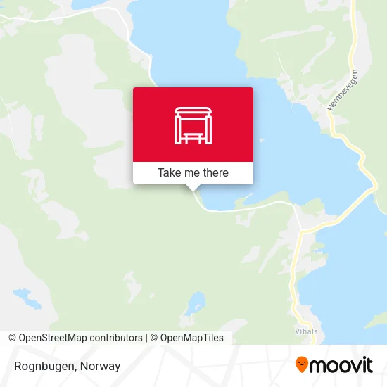 Rognbugen map