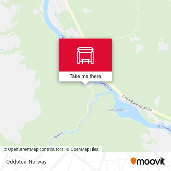 Oddstea map