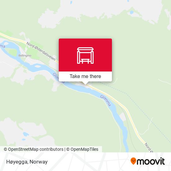 Høyegga map