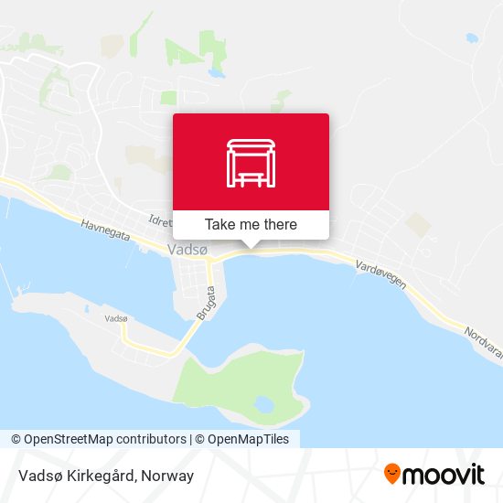 Vadsø Kirkegård map