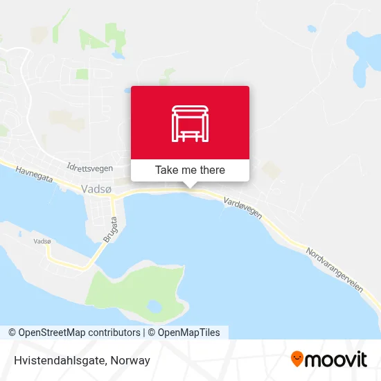 Hvistendahlsgate map