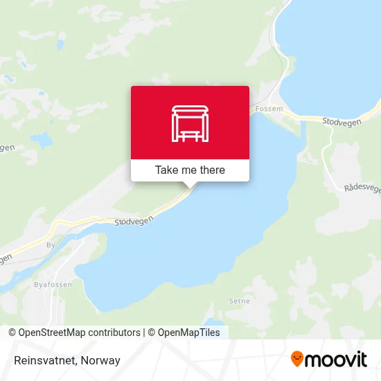 Reinsvatnet map