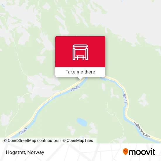 Hogstret map