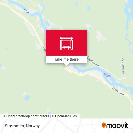 Strømmen map