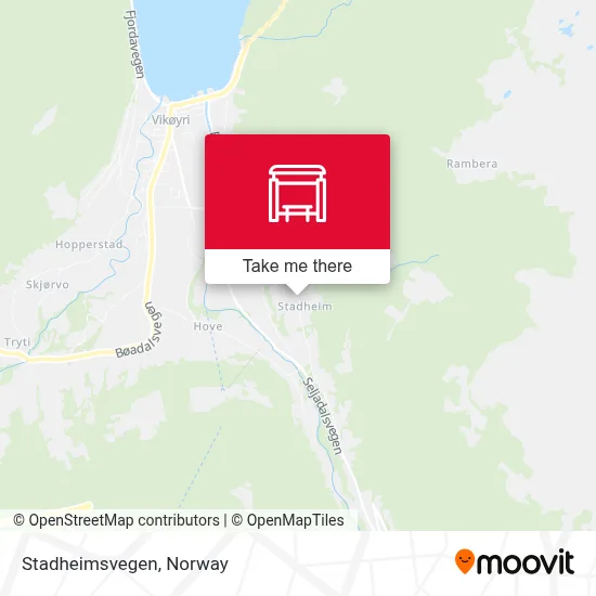 Stadheimsvegen map