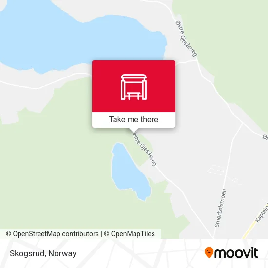 Skogsrud map