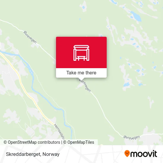 Skreddarberget map