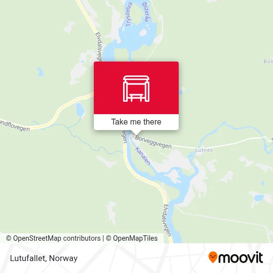 Lutufallet map