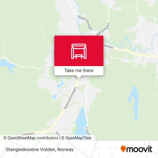 Stangeskovene Volden map