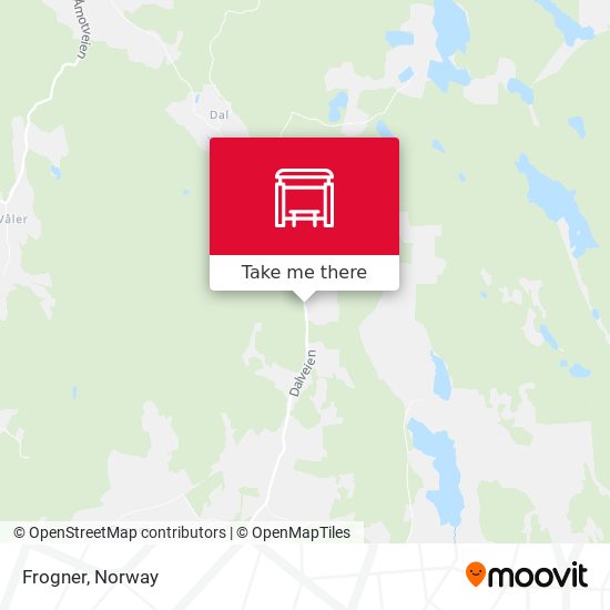 Frogner map