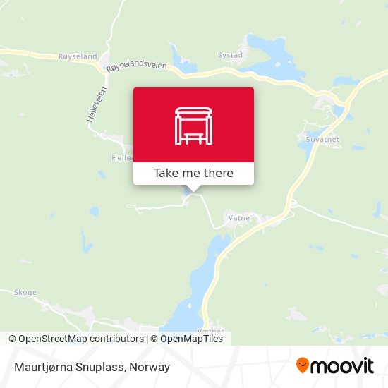 Maurtjørna Snuplass map