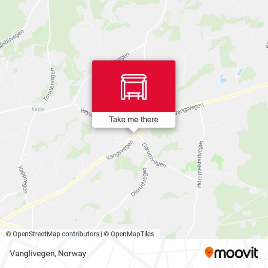 Vanglivegen map