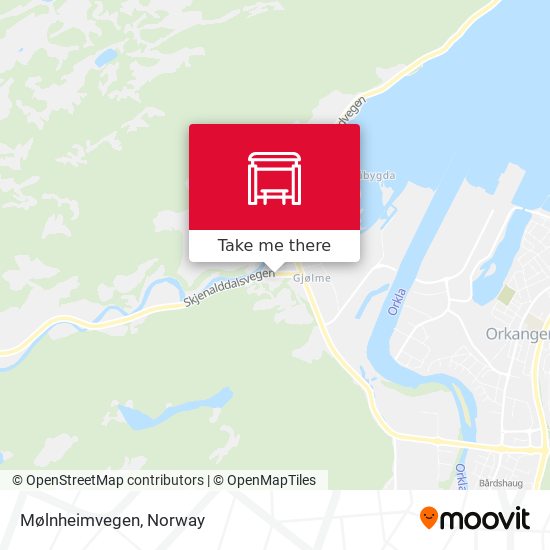 Mølnheimvegen map