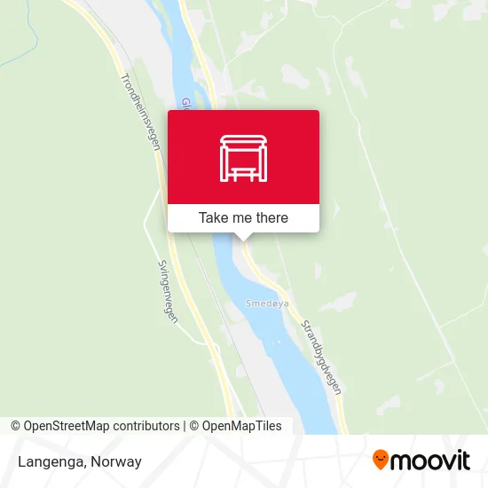 Langenga map