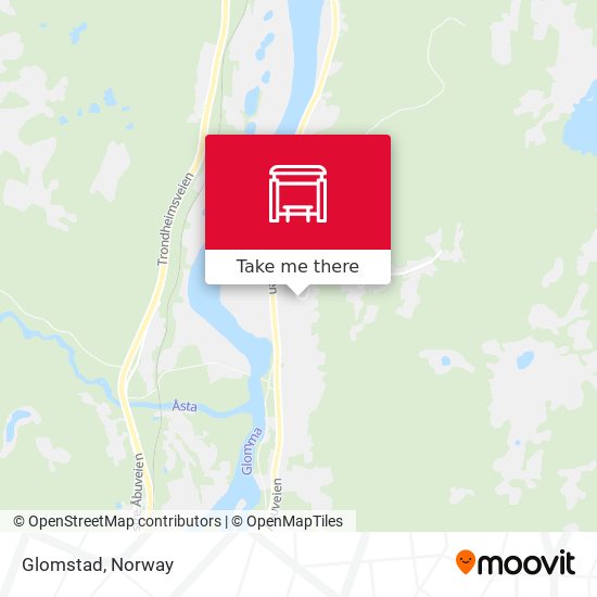 Glomstad map