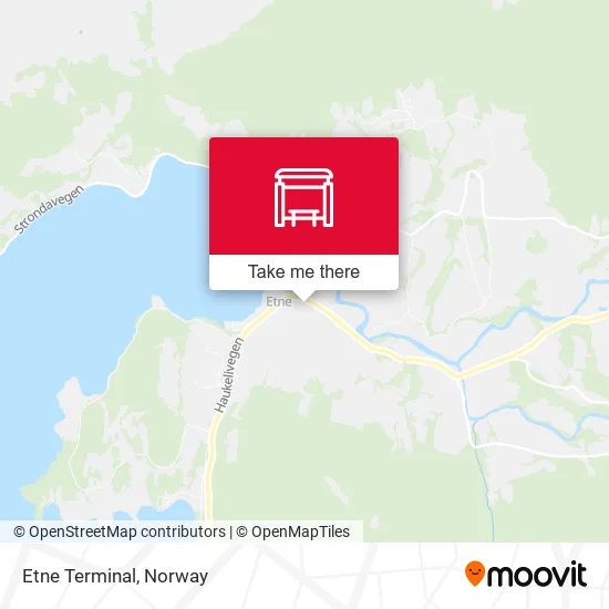 Etne Terminal map