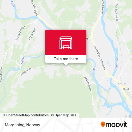 Morønning map