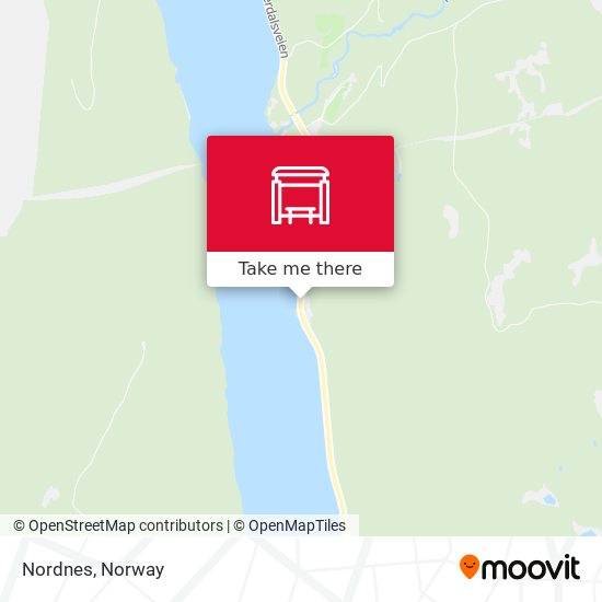 Nordnes map