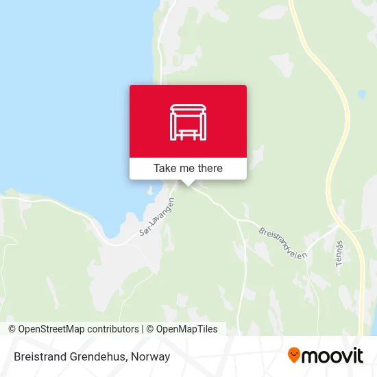 Breistrand Grendehus map