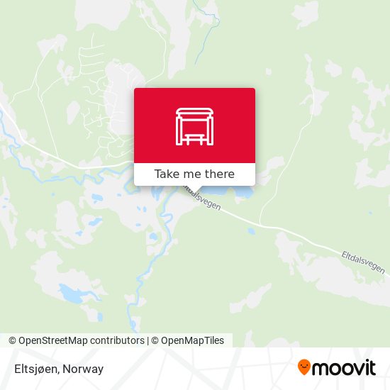 Eltsjøen map