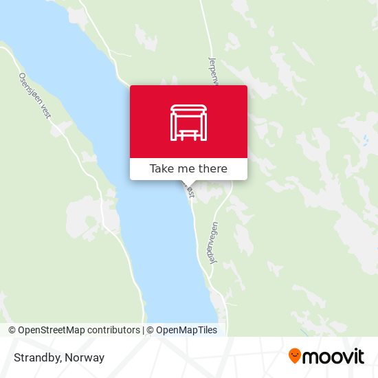 Strandby map