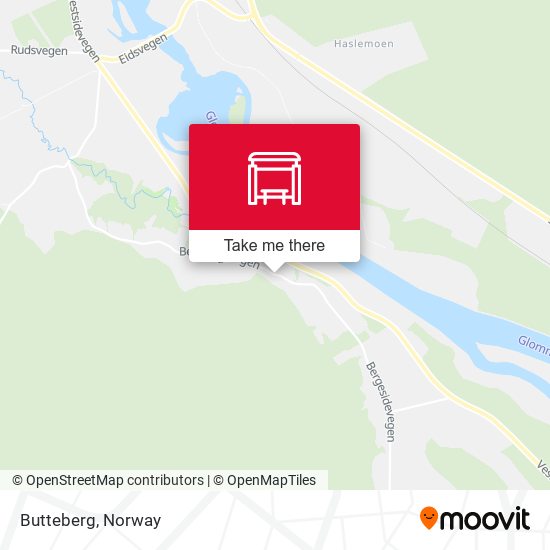 Butteberg map