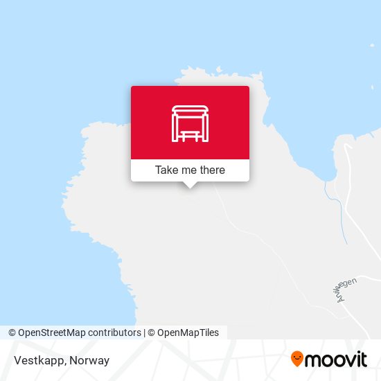 Vestkapp map