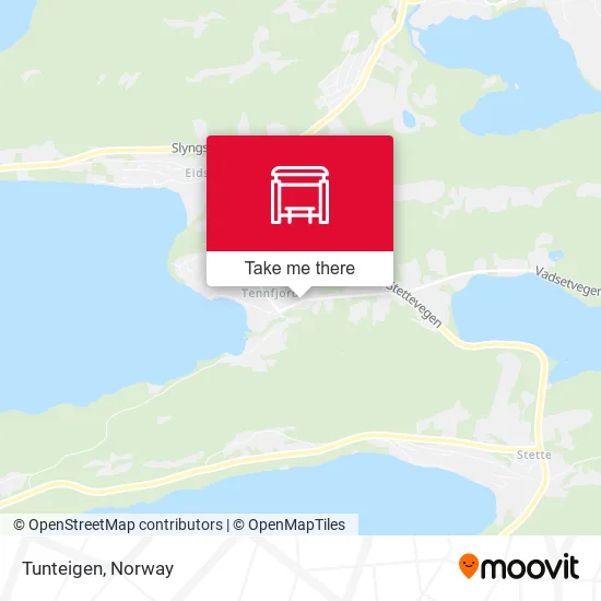 Tunteigen map