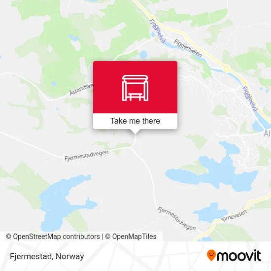 Fjermestad map