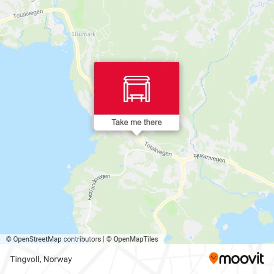 Tingvoll map