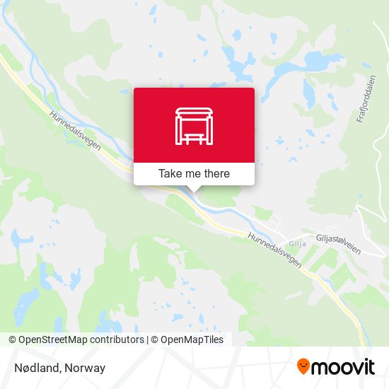 Nødland map