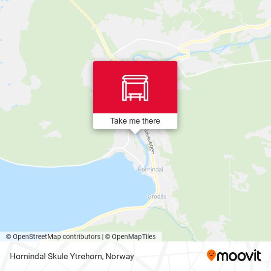 Hornindal Skule Ytrehorn map
