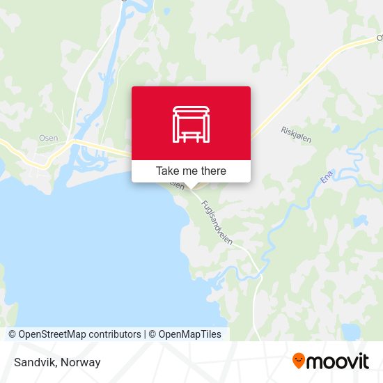 Sandvik map