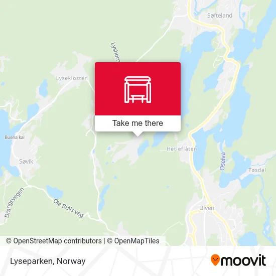 Lyseparken map