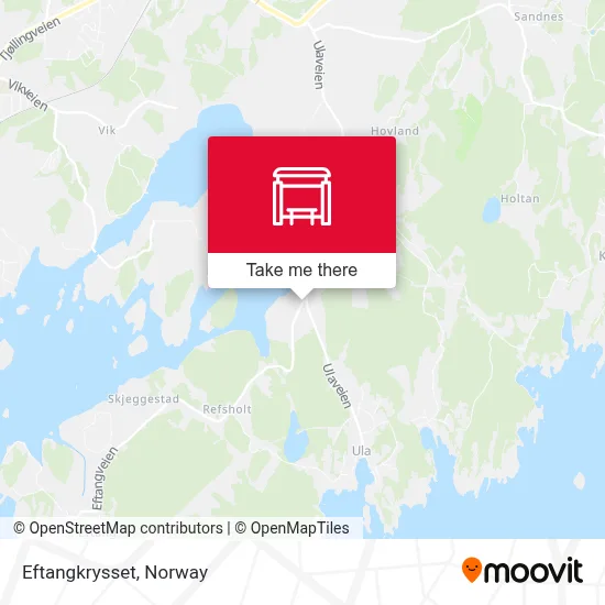 Eftangkrysset map