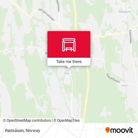 Rødsåsen map